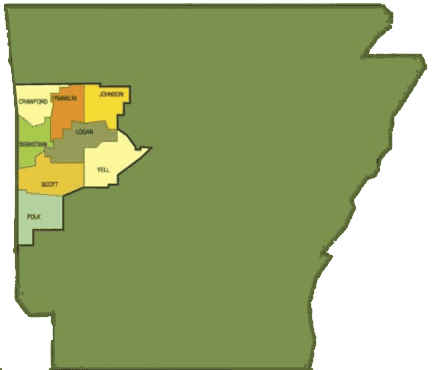 state state counties in arkansas